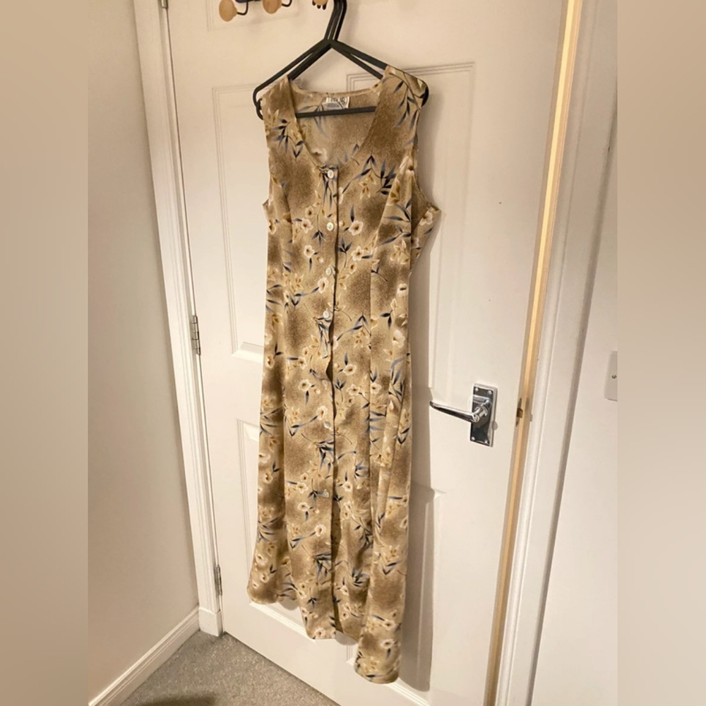 Vintage Midi Dress Y2K